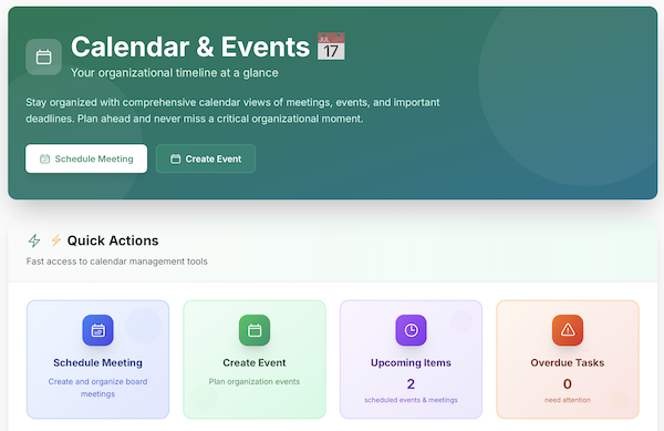 Project Dashboard Preview